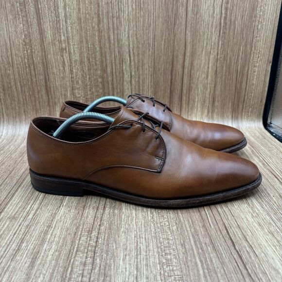 Allen Edmonds Kenilworth Bourbon (brown) Plain-toe Blucher (PTB) 11.5 D Dress - Picture 1 of 8